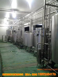 果蔬酵素飲料生產線的工藝、配方及成套設備解析